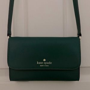 Green Kate spade crossbody
